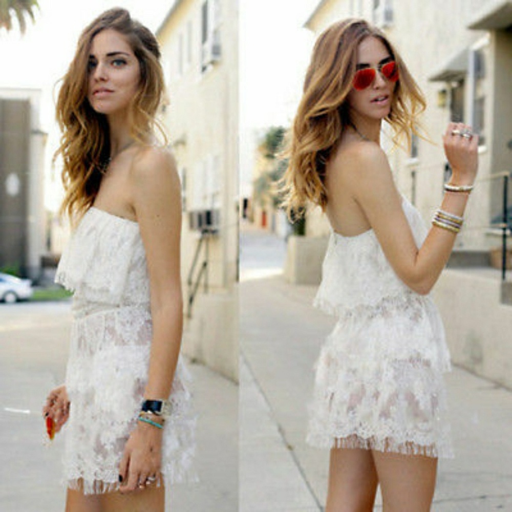 ✨"Mazie" eyelash lace beach cover-up